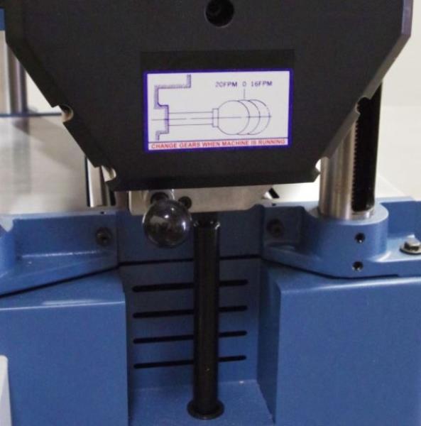 15" Oliver 10014, Single Sided Planer, 3 HP, Helical cutter head, 4