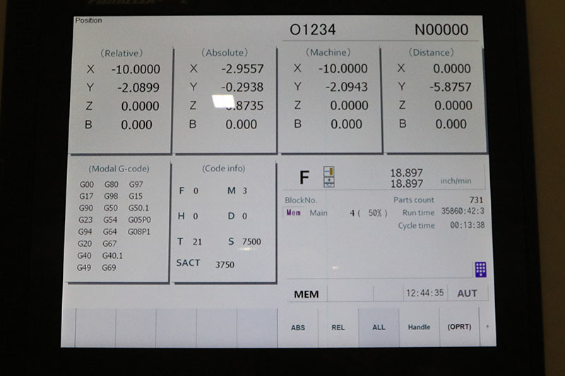 Kitamura MyCenter #HX250G, CNC horizontal machining center, 40