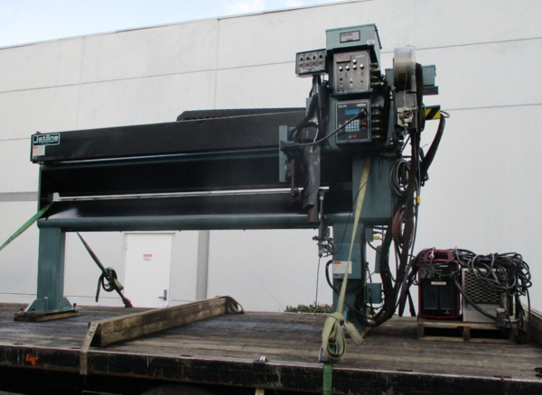 8' Jetline #LWS-96Z, longitudinal seam welder, 96"