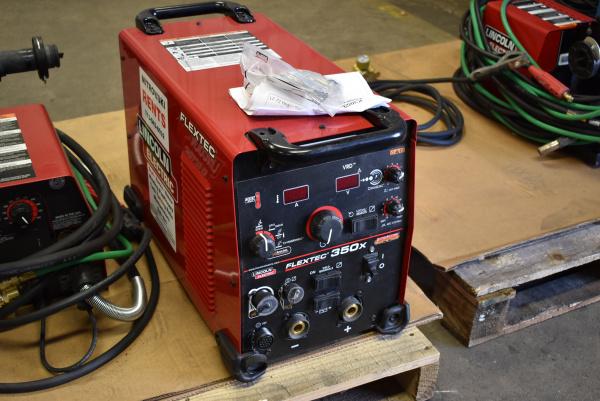 Lincoln Welding Equipment  Lincoln Electric PowerMig 360mp with Python  Push-Pull Gun