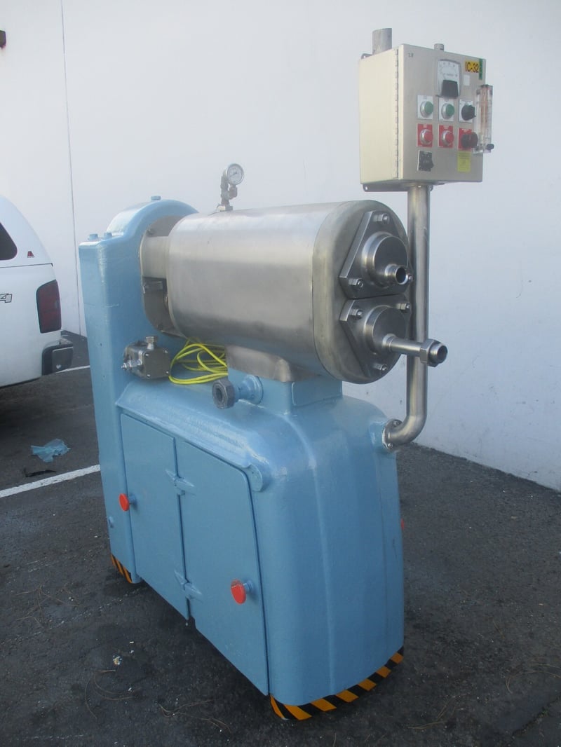 CherryBurrel VA300, double barrel continuous ice cream batch freezer