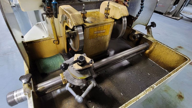 Star #BG2, carbine tool grinder & lapper, 7" dia. x 1-1/4" bore x 1" width wheel, coolant, 1989