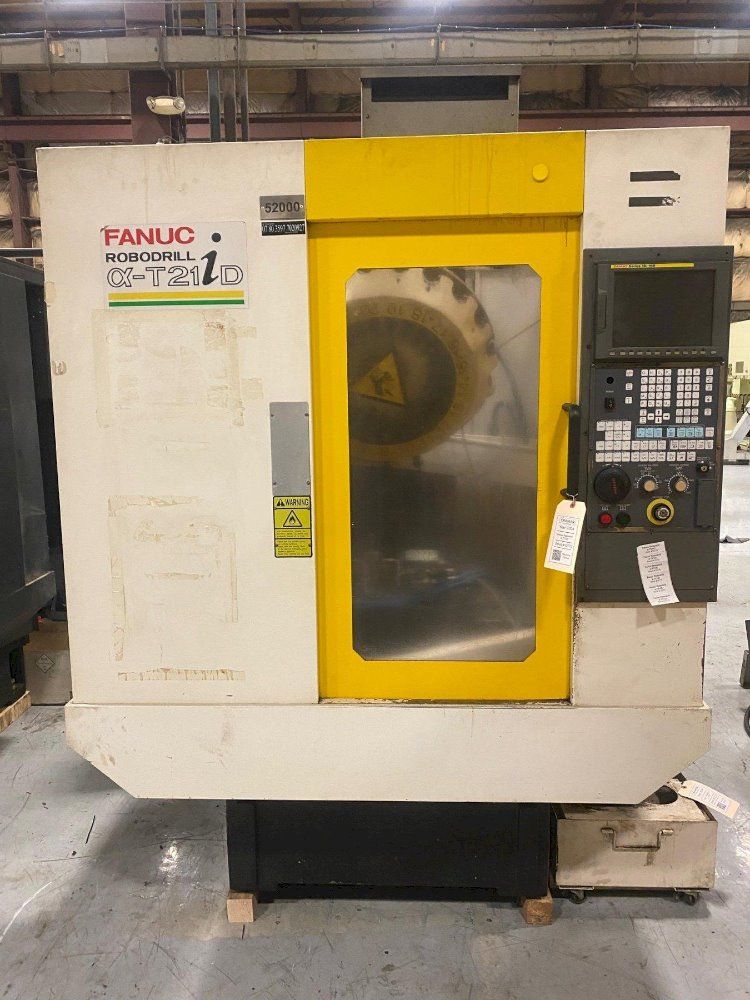 Fanuc #Robodrill-Alpha-D21LIA5, Fanuc 31i-B5, 27.5 X, 15.7 Y