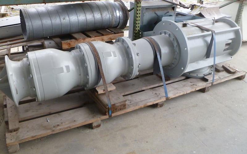 Peerless #20HH, vertical turbine pumps with 200 HP WEG motors, 460 V ...