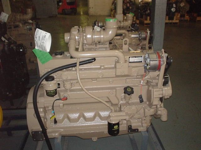 170 HP John Deere #6068TF150, Engine Assembly, remanufactured, (2 available)