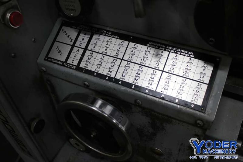 18" x 60" Standard Modern 1760 Series 4000, engine lathe, 101/2