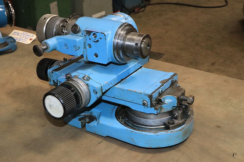 Cincinnati Milacron, grinder attachment, radius grinding fixture for