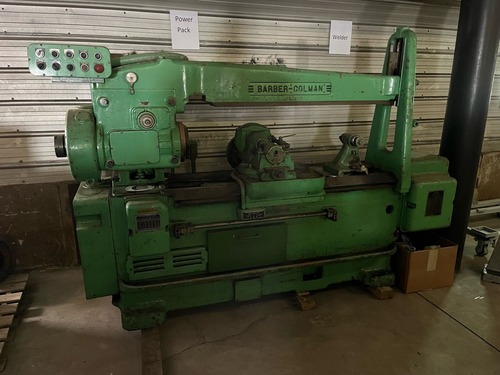 Barber-Colman #16-36, Gear Hobber, 14 diameter, 3.5 DP pitch, 15" hob slide, 4.18 bore std, 300/4 teeth cut