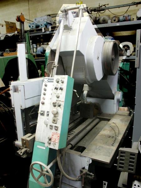 17-1/4" Kaltenbach #HDM1300HGV, 52" blade, 3 extra blades, mitre base, 1970
