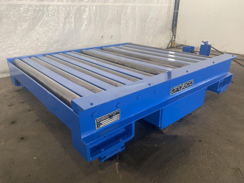 10000 lb. Pro-Eco #SCRCLLC1072, 6' X 5' Roller Scale, 2 HP