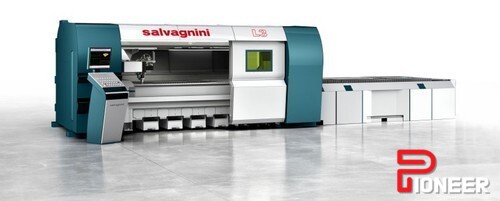 Salvagnini #L3-30, 2D laser cutter, 60" width x 120" L sheet, 2000 watts, 4724 cmpm, 120" X, 60" Y, 3.9" Z