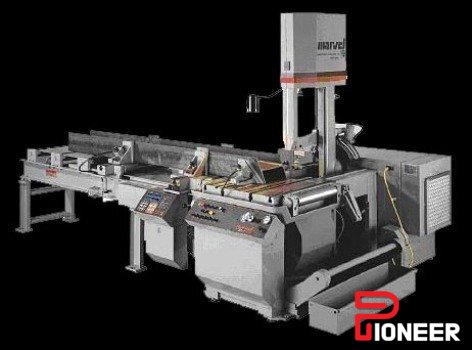 18" x 20" Marvel #81A, vertical band saw, 1" x 174" blade, 10 HP, 60400 FPM, new