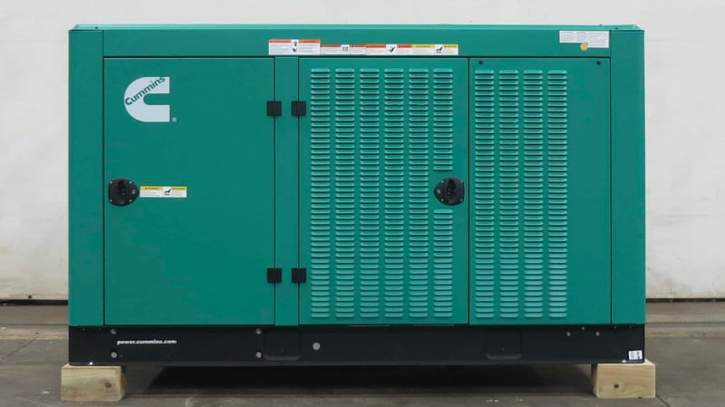100 KW Cummins #C100N6, Natural gas/propane generator set, 120/208 Volts,new, 2 yr warranty, 2023