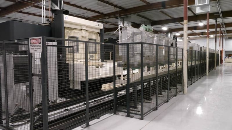 Makino #A88, 4-Axis FMX CNC horizontal machining center