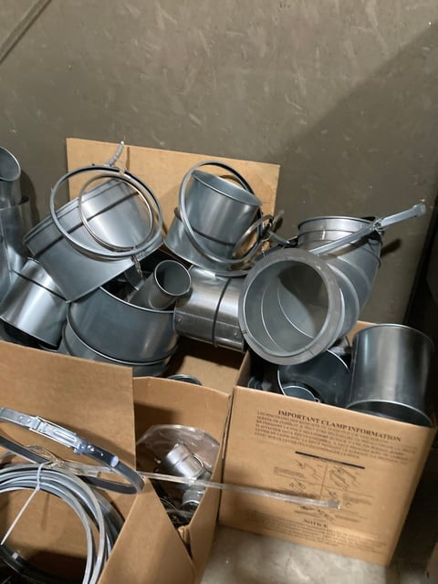 Atlantic Dust Collection Assorted Quick Connect Ducting for Sale