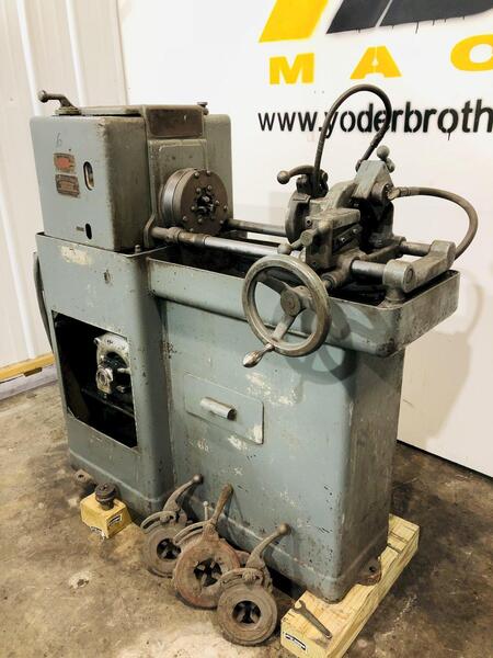 2" Oster 572CW, powered pipe & bolt threader, threading dies included