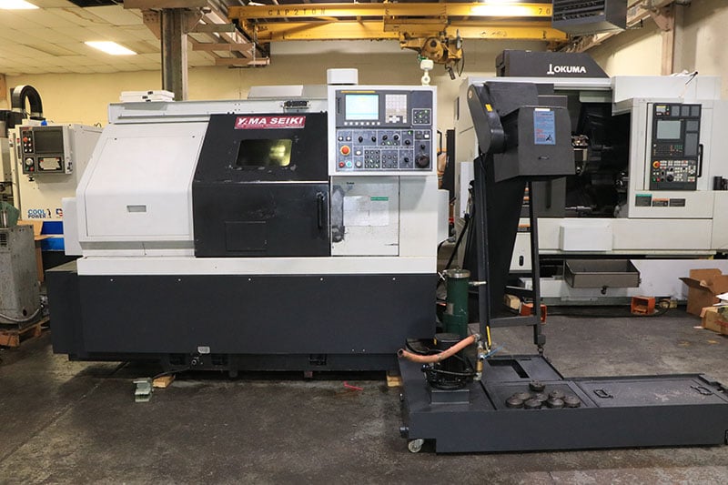 Yama Seiki #GA-2000, CNC lathe, 22.8