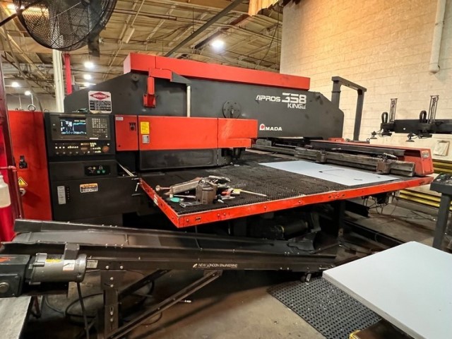 50 Ton, Amada #Vipros-358-King-II, turret punch, 58 station, 50" x 78" table travel, Fanuc 18P, 2003