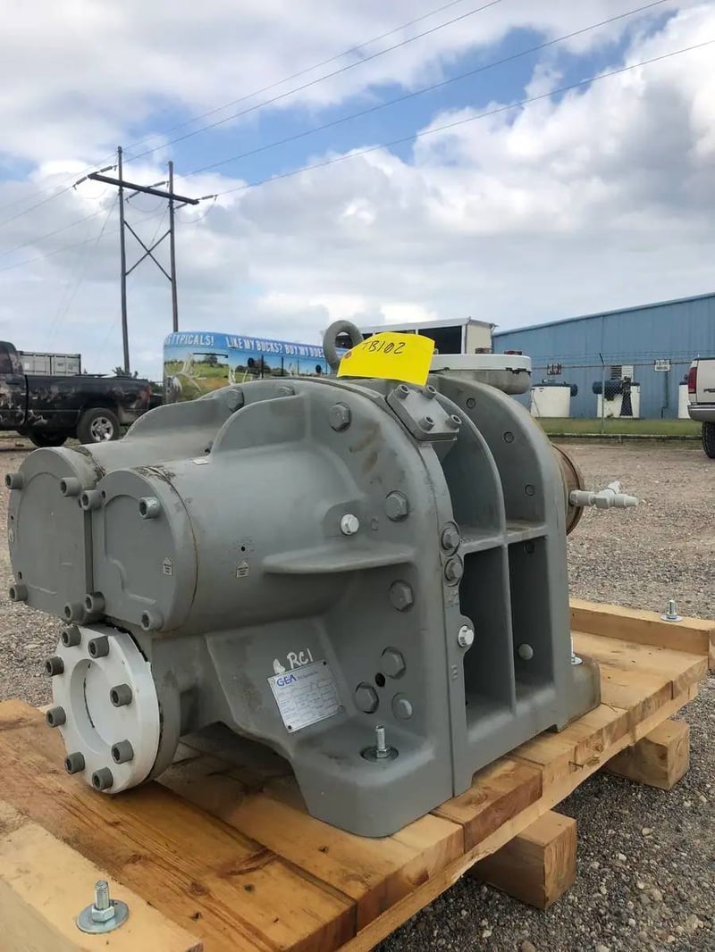 GEA S52, Bare Rotary Screw Compressor, Hydraulic Test Pressure 620