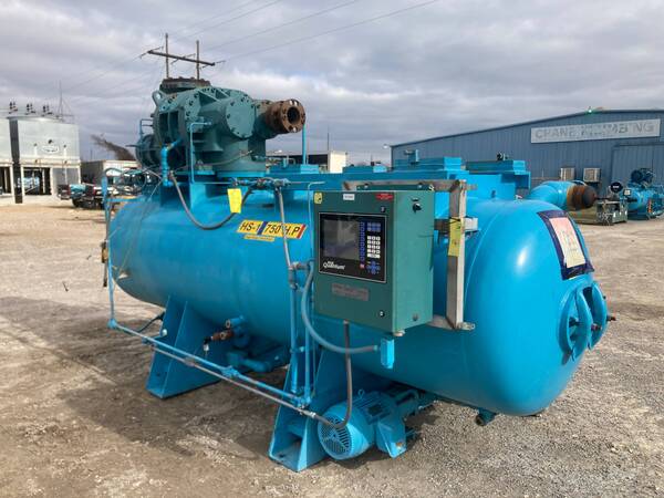 Frick, Bare Rotary Screw Compressor, 3600 RPM, 362 Psig, 1968 For Sale ...