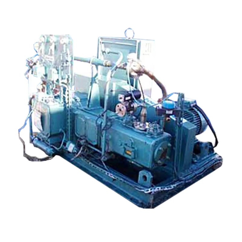 Burton Corblin P123-M82S, Reciprocating Gas Compressor, 30 HP Motor ...