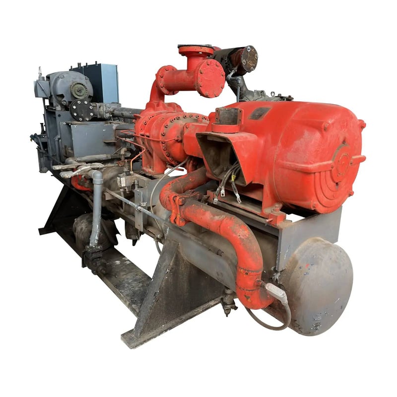 250 HP Dunham-Bush 2010, Screw Compressor Package, 460 V, 3565 RPM, 1971
