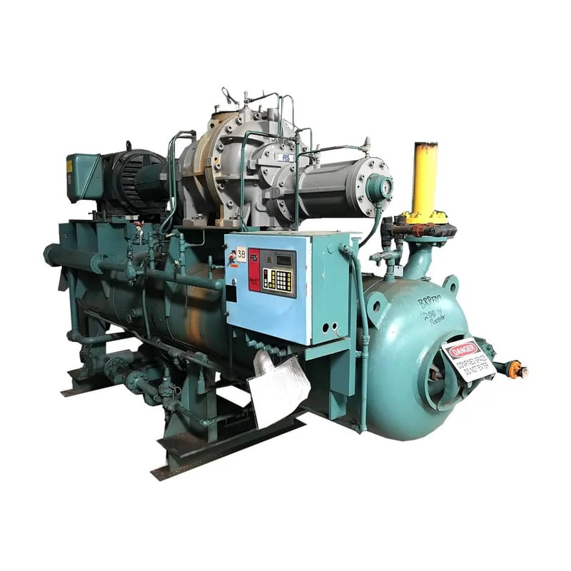 200 HP FES 23LB, Rotary Screw Compressor Package, 230/460 V, 51475 hours Runtime, 1994