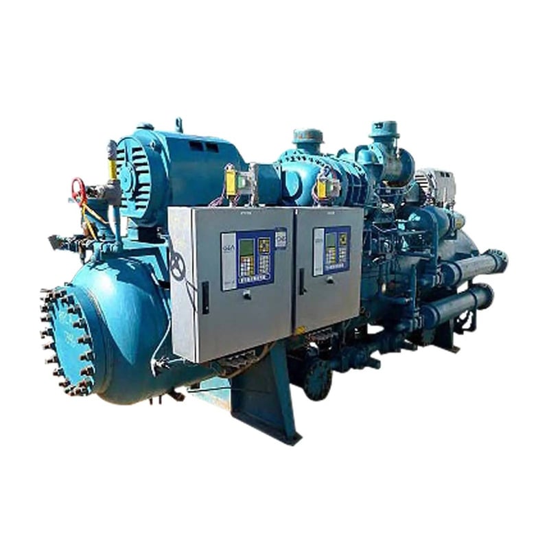 200 HP FES 2512/H324-2515, Rotary Screw Compressor Package, 230/460 V, 3540 RPM, 1974