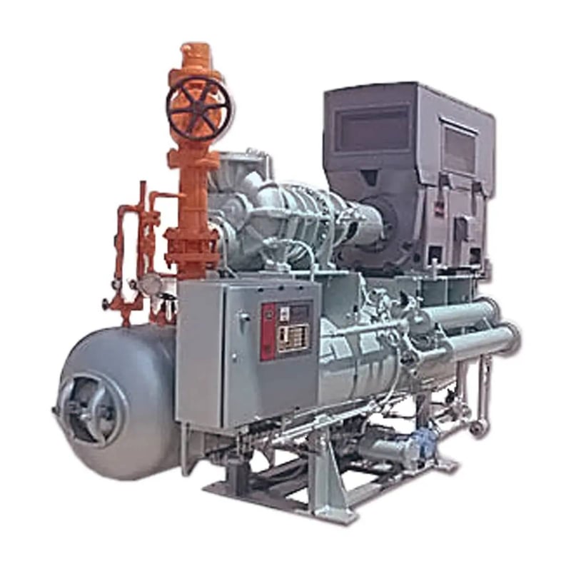 700 HP FES 575 ME/250L, Rotary Screw Compressor Package, 2300/4160 V ...