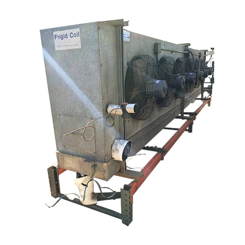 6 Fans, Frigid Coil 300-LTC/T-684, Freon Evaporator Coil, Low Temperature, 05 HP, 230 V, 29463 CFM, 1986