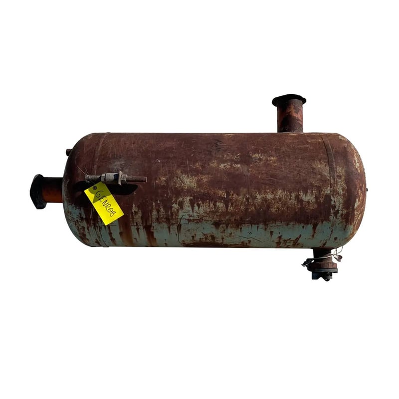 86 Gallons, Frick 160 OS20-F, Vertical Ammonia Oil Tank, 20" diameter x 50" L Tank, -20 @ 300 F, 1978