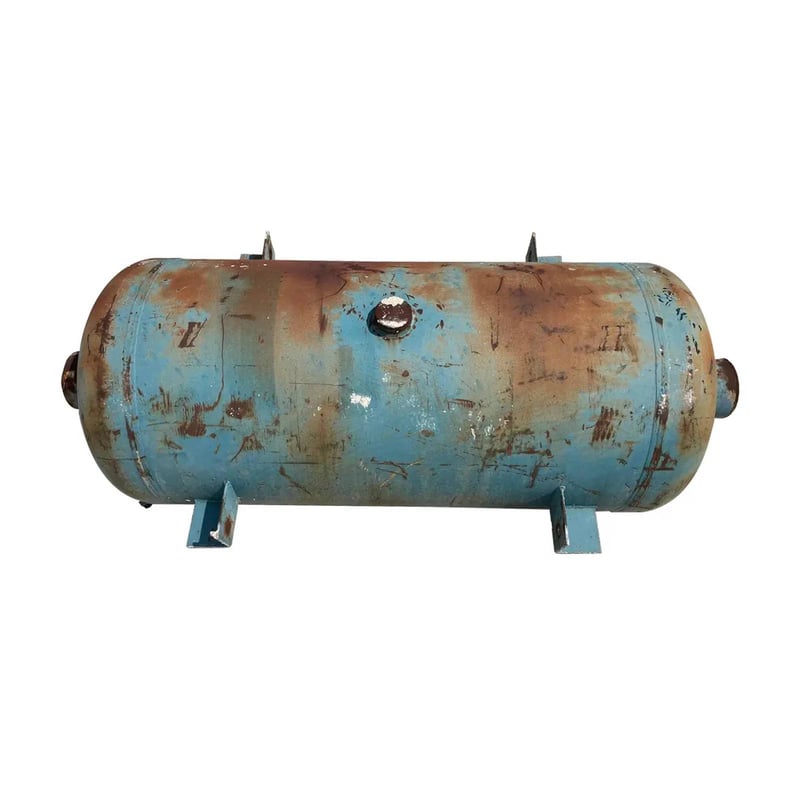 326 gallon RVS 16495, Horizontal Ammonia Receiver, 55" diameter x 78" L Tank, 250psi @ 300F, 2004