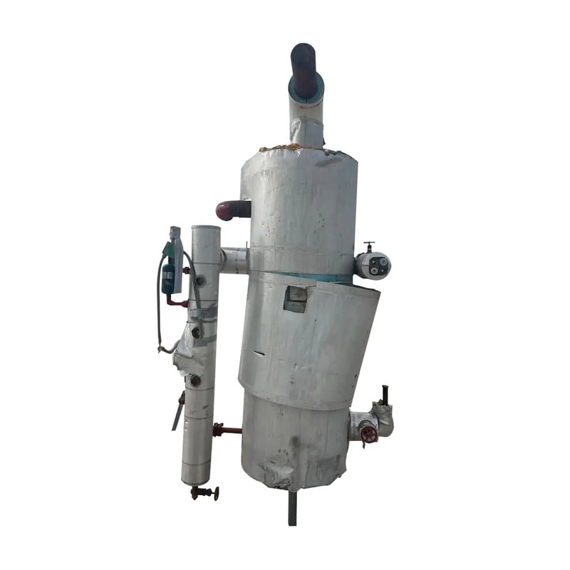 354 gallon RVS, Vertical Ammonia Receiver, 30" diameter x 96" L Tank, 1986