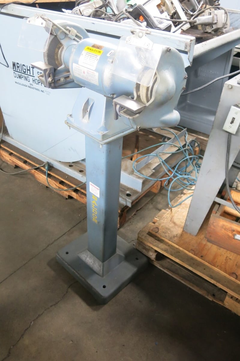 Baldor Electric GA16 Grinder Pedestal - GRAY32-7/8H F