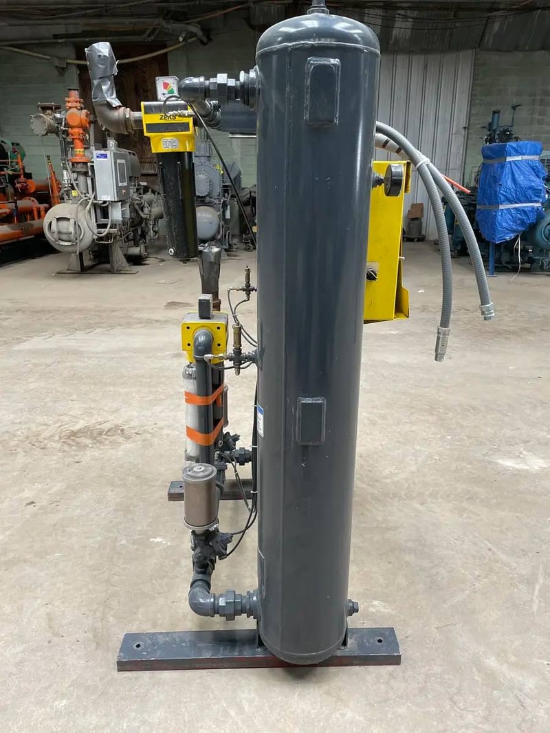ZEKS 160ZPA10M00A, Eclipse Desiccant Air Dryer, 115 V, 96 lbs/Tower