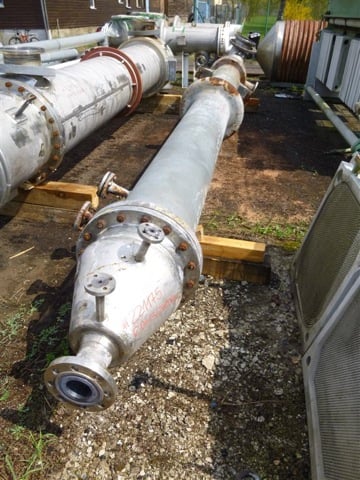 1043 sq.ft., 367 psi, VRV SPA, vertical heat exchanger, 205 psi tube ...