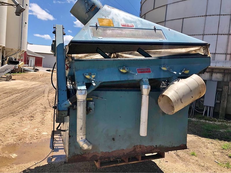 Forsberg #12M, gravity table 12M, seed cleaner, 15 HP, Middlings return leg