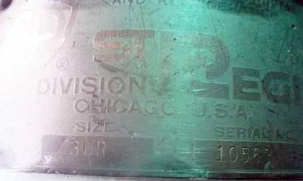 APV #3UR, Positive Displacement Pump, O-ring seals, (2) 1-1/2