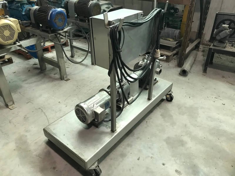 Sine #SPS-35, Positive Displacement Pump, 3 HP, 1760 RPM, 208-230/460 V ...