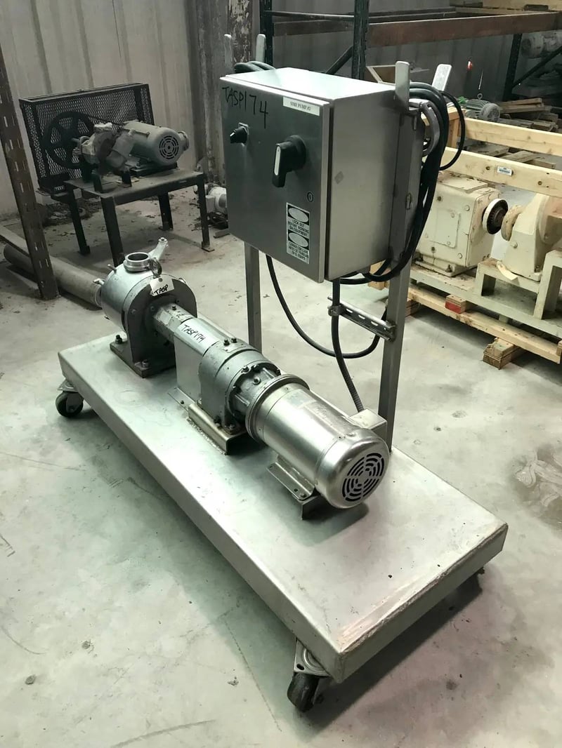 Sine #SPS-35, Positive Displacement Pump, 3 HP, 1760 RPM, 208-230/460 V ...