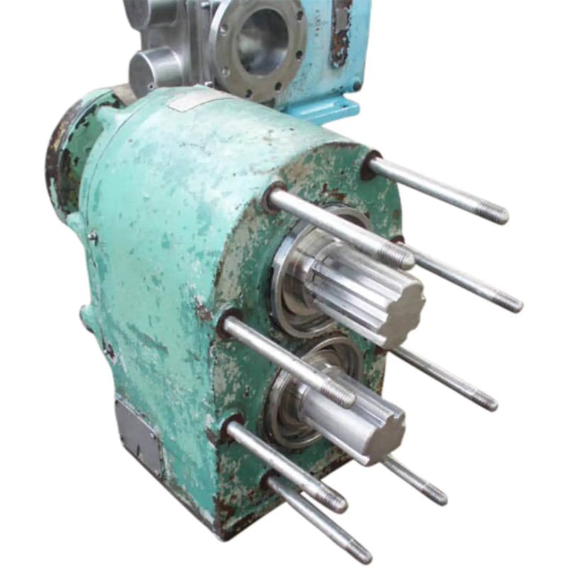 Tri-Clover #PR300-4-UC4-ST-S, Rotary Positive Displacement Pump Gear Case, 21.375" L x 10.5" width x 17.5" H