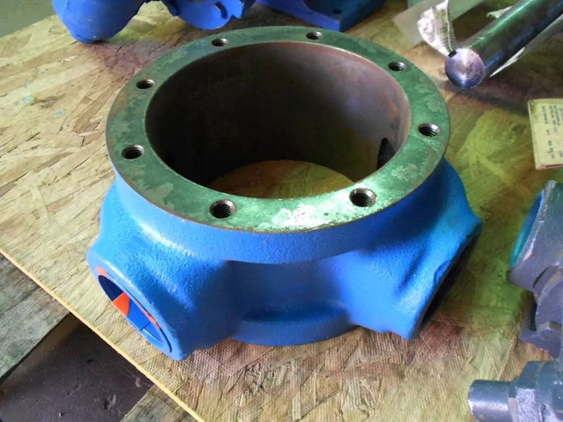 Viking, Pump housing for a Viking rotary pump, Part No. 2214809100 for Sale Surplus Record
