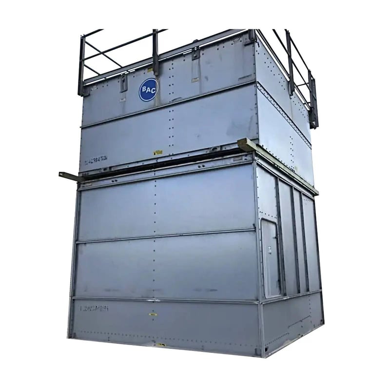 580 Ton, BAC VCA580A, Evaporative Condenser, 120 HP Motor, 89700 CFM, 610 GPM, 2013 for Sale