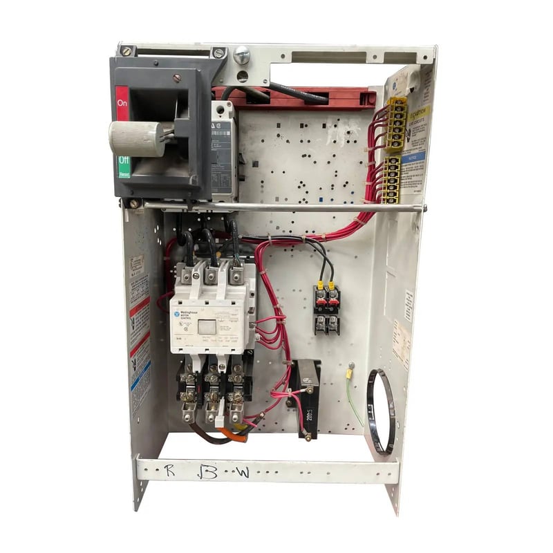 Westinghouse, Size 4 Motor Starter w/100 Amp Motor Circuit Protector, 50 HP, 480 Volts, 3 phase, 60 Hz, 120