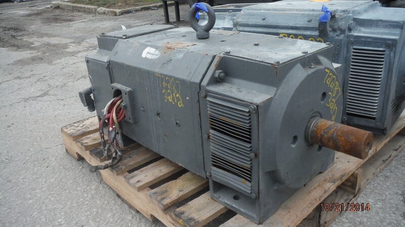 150 HP 2500 RPM Reliance, Frame LC3212ATZ, DPFVBB, 500 VA, 300 VF for ...