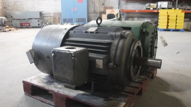 100 HP 1800 RPM Baldor, Frame 405TC, TEAOBB, 460 Volts For Sale ...