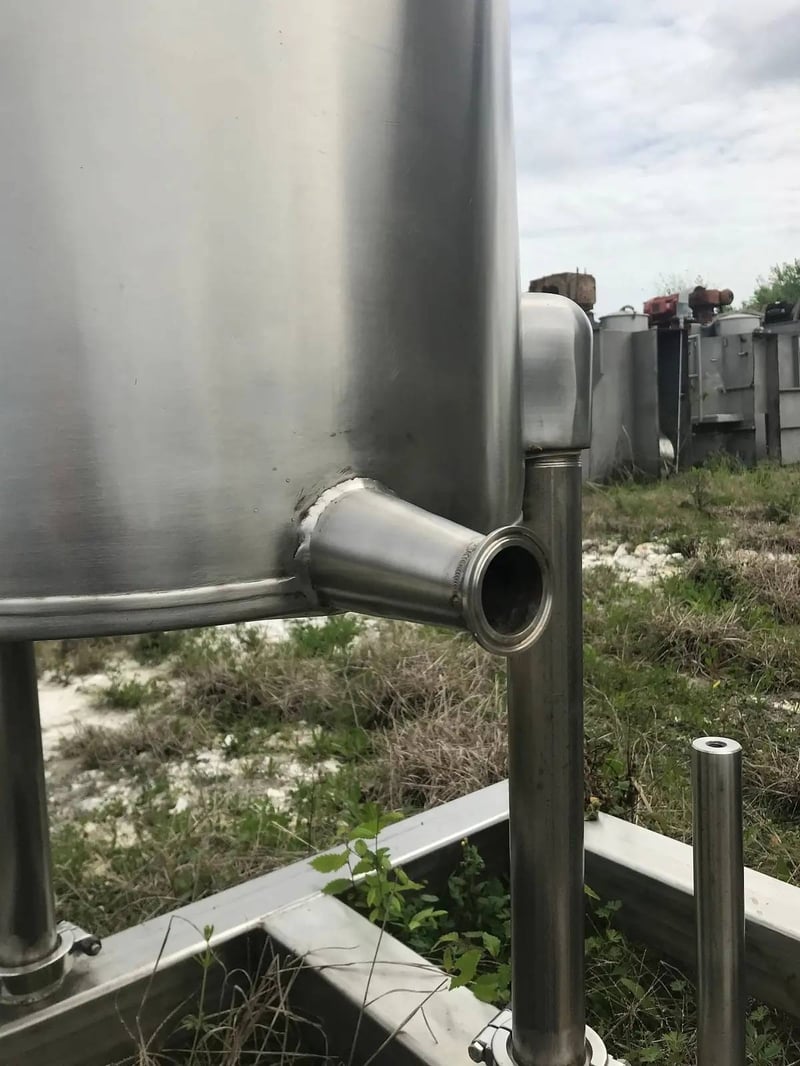 50 gallon Stainless Steel Single Shell Tank, 22