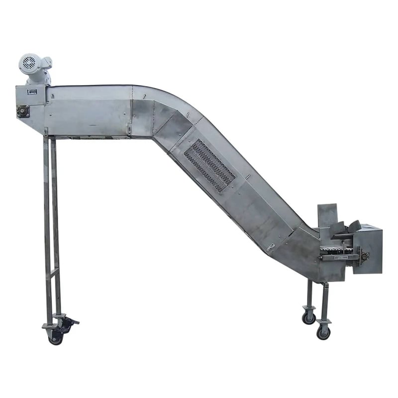 11" wide x 24' long, Incline Conveyor, 1/2 HP