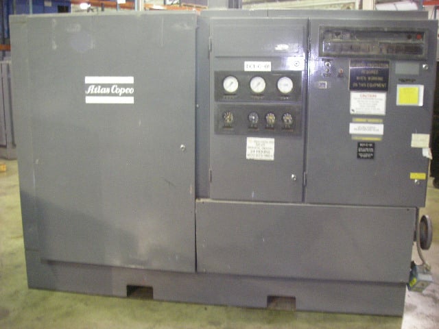 1270 cfm, 110 psi, Atlas Copco #ZR4B, 300 HP, 460 V., #A-2018