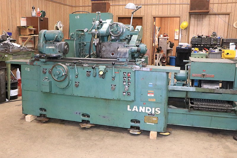 10" x 36" Landis 2R, universal cylindrical grinder, 12" dia. x 1" W x